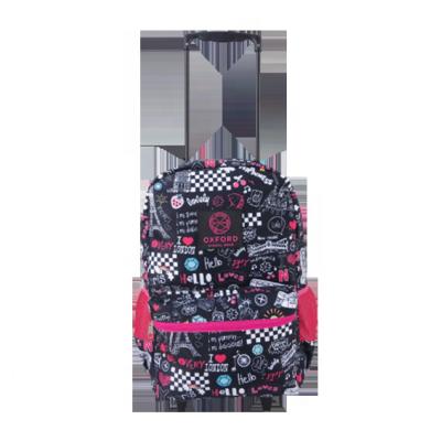 China Fashion High Quality Good Morning Trolley Luggage Boys Digital Printing Girls Backpack for sale