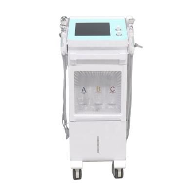 China Peel Revitalizer New Arrival 8-in-1 Ion Hydraulic Multifunctional Oxygen Ultrasonic Facial Skin Tightening Beauty Machine for sale