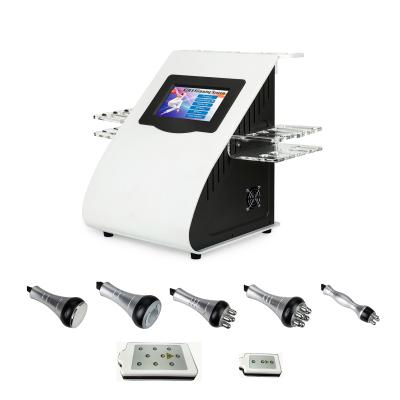 China Weight Loss Body Liposuction Machine Skin Tightening 6in 1 Cavitation Machine Salon Spa And Home Use for sale