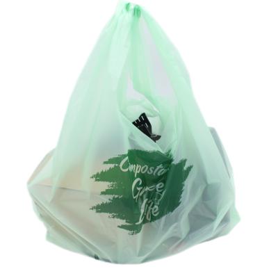 China TAS Kompos 100% Virgin Raw Material 100% PLA Color Plastic Packaging Compostable Biodegradable Customized Bag for sale