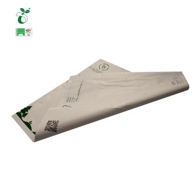 China Bio poly Biodegradable Customized Logo Bolsas De Correo Bio Printed Compostable Express Postage Packaging Plastic Mailing Bags for sale