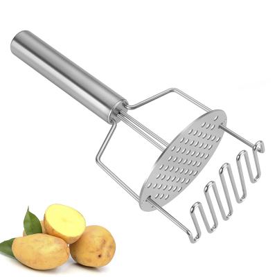 China Amazon Hot Selling Stored Potato and Vegetable Crusher Food Grade Kitchen Stainless Steel Potato Crusher for sale