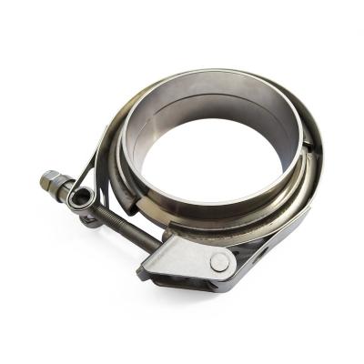 China For Exhaust Gas Pipe V-Band Clamp & Male & Female Clamps Kit For Exhaust Downpipes for sale