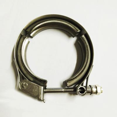 China For Exhaust Gas Pipe 304 Stainless Steel V-Band Clamp V-Band Exhaust Male Flange for sale