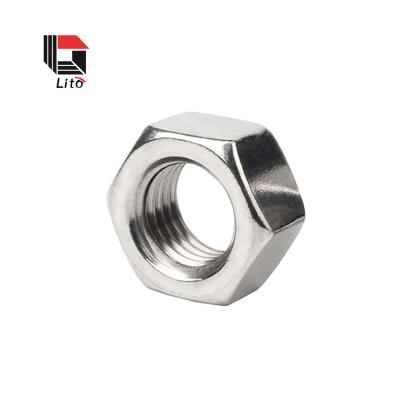 China Heavy Industry M3 Hex Nut Brass Hexagon Hex Nuts With Flange High Strength Hex Nut for sale