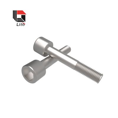 China Stainless Steel BOLTS Hex Socket Round Head / Pan Head / Custom Hex Head Machine Bolts Hex Bolts for sale