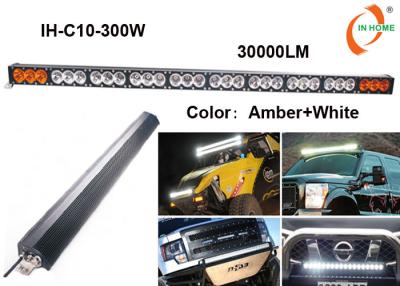 China Amber Cree Off Road Led Light Bar 10w IP67 For Trucks / SUV Jeep Boat for sale