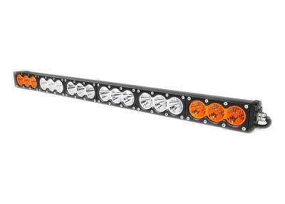 China 180W Spot Beam Off Road LED Work Lamp Jeep SUV Off Road Marine Amber LED Light Bar for sale