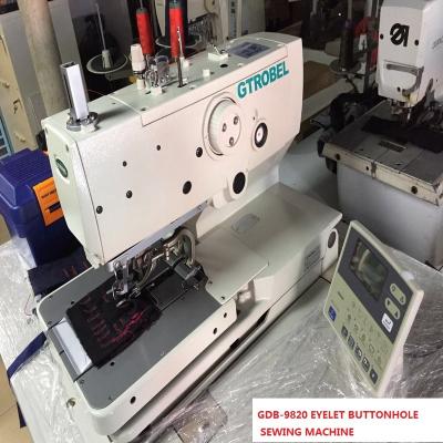 China Garment Shops Electronic Industrial Eyelet GDB-9820 Button Holer Sewing Machine for sale