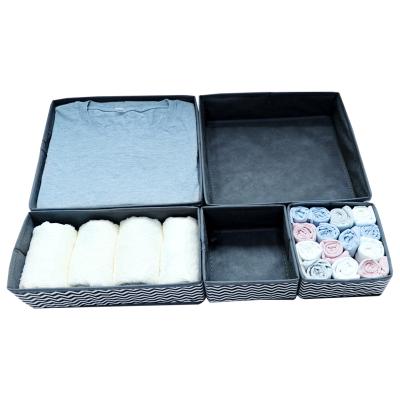 China In Viable Collapsible Bins Cube Storage Boxes Foldable Non Woven Fabric Storage Box Cube Organizer Boxes for sale