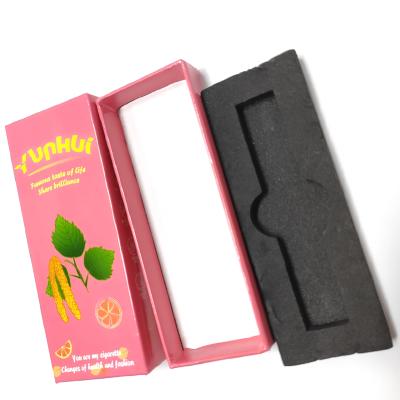 China Fashionable High Quality Recycled Material Design Cardboard Cigar Case Box Cbd Luxury Vape Cartridges High End Box for sale