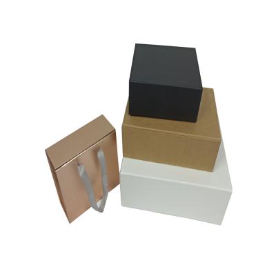 China Recycled Materials Template Custom Stylish Folding Wig Gift Boxes With Magnetic Lid for sale