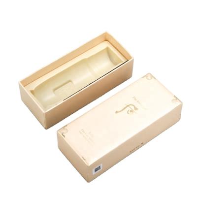 China Recycled Materials Essence Skin Care Products Gift Box Packaging Small Color Print Papers Boxes Packaging Customized For Cosmetic for sale