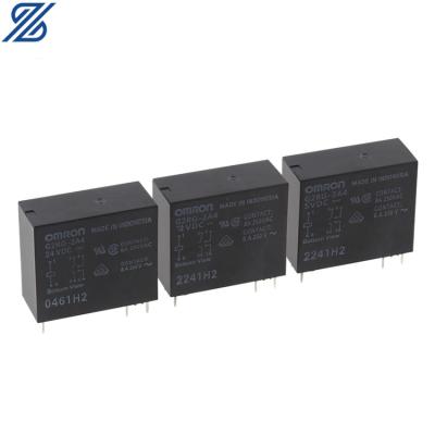 China PCB Power Relay G2RG-2A4 5V 12V 24V DC 6Pin 8A 250VAC Power Relay Contact Form DPST-NO Special Space Sealed for sale