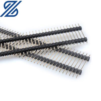 China Single Row Double Needle Plastic PCB Double Row 2.0MM 1*40P 2*40P Plastic Needle Spacing Length 20MM for sale