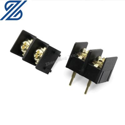 China KF1000 Barrier Terminal PCB Connector Pin Spacing 10MM Terminal Gold Plated Can Be Spliced ​​2P KF1000 for sale