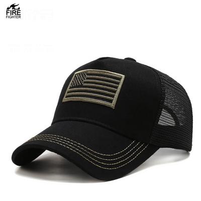 China Fashion Breathable JOINT Male Female Snapback Hats Mesh USA Flag Mesh Baseball Cap Unisex Women Men Trucker Hats Cover New for sale