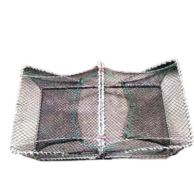 China Strong Folding Crab Trap with Kit-Bait Cage Crab Stone Crab Minnow Fish Lobster Trap Accessory for sale