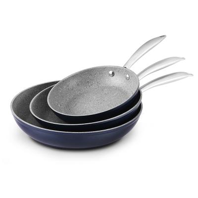 China Full Sustainable Aluminum Cookware Induction Bottom Wok for sale