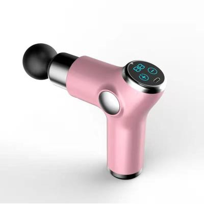 China 2021 Patent Design New Mini Body Deep Tissue Massage Power Gun Vibrating Handheld Muscle Massage Gun for sale