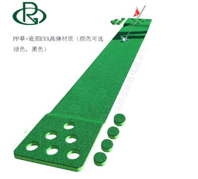 China Outdoor Exercise Plan Golf Putting Mat Artificial Green Grass Carpet for Golf Teaching for sale