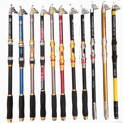 China Telescopic Fishing Rod Distance Throwing Fishing Rod High Carbon Ring Rods Fishing 3.6m Saltwater STREAM Guide for sale