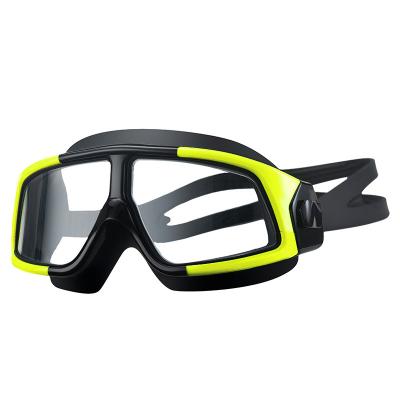 China Wonderful Durable PC Frame Tempered Glass Mask Swimming Snorkeling Colorful Diving Goggles For Adults for sale