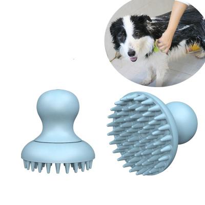 China Newcomer Guante Para Mascota Dog Grooming Brush Pet Shampoo Viable Bath Brush Soothing Rubber Massage Comb For Dog Cat for sale