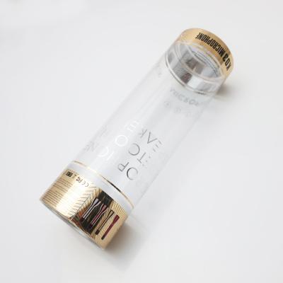 China Blister Cosmetic Plastic Cylinder Packaging Clear PVC Tube Gift Boxes Round Tube Box for sale