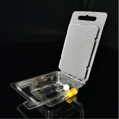 China Scratch Proof Customized Clear Transparent Plastic Trays Plastic Clamshell Packing Blister Packing Tray for sale