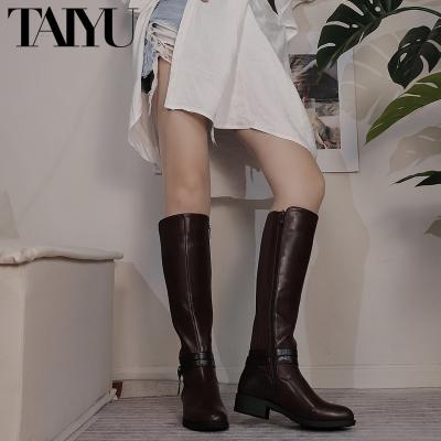 China Fashion Breathable Long Thigh High Boots For Women Ladies Chunky Boots Women Custom Wholesale for sale