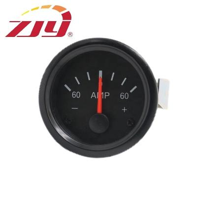 Cina High Quality VDO Series 52mm OEM:190-037-002G 12V 60-0-60 AMP Ammeter Gauge Meter 52mm in vendita