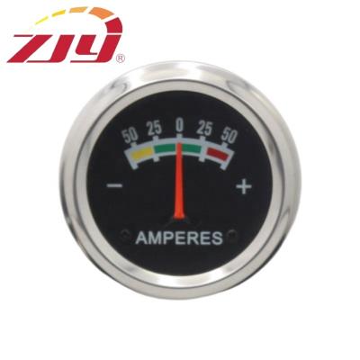 China ZJY High Quality ammeter 52 mm Automobile Ampere Meter For Universal Car 52mm Te koop