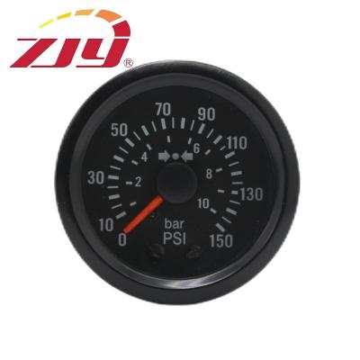 China High Quality 1/8 Npt Pressure Gauge Liquid 0-150Psi 0-10 Bar Pointer Oil Press Meter 52mm zu verkaufen