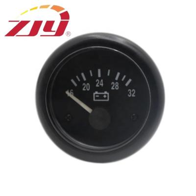 Κίνα ZJY High Quality 52 mm digital Voltmeter Gauge 24V 0-32Voltage Meter Range BLACK 52mm προς πώληση