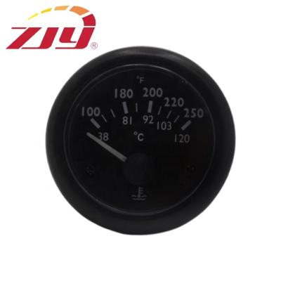 Cina ZJY High Quality VDO series52mm e Water Temperature Gauge 100-250 or 38-120 BLACK 52mm in vendita