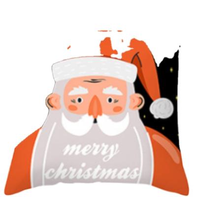 China Home 2021 Hot Canvas Home Gifts Sofa Pillow Christmas Pillow Santa Claus for sale