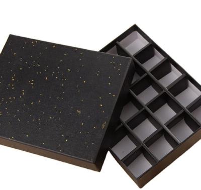 China Recyclable Accept Customized Logo Chocolate Boxes With Dividers Luxury Chocolate Box for sale