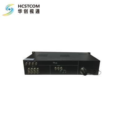 China 11 ch HD-SDI Broadcast Optical Transceiver with SMPTE HC 3083AP-T/R Connector for sale