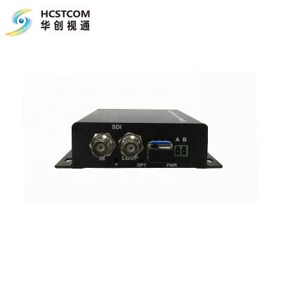 China FTTH HD/3G SDI video to fiber optical simplex transceiver transmitter and receiver hd SDI converter for sale