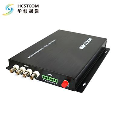 China Optical Fiber Extender / FTTX 3G-SDI Converter With Transmitter And Receiver + RS485 / RS422 for sale