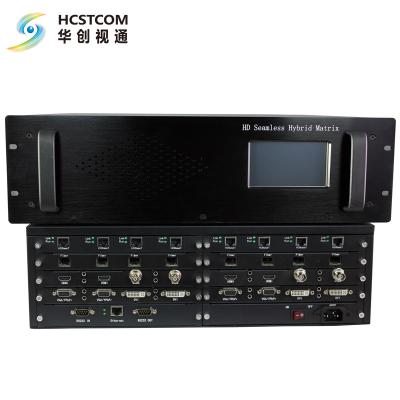 China Hybrid Matrix Changer 16 in 16 1080P@60hz Video Seamless Matrix Switcher for sale