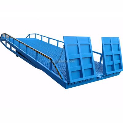 China Safety Easy Operation Platform Truck Dock Ramps Hydraulic Loading Mobile Container For Forklift for sale