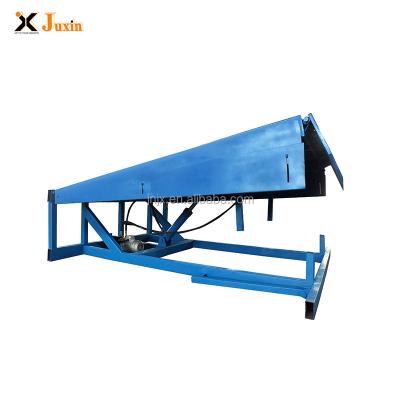 China Widely China Shandong Hydraulic Stationary Container Truck Loading Dock Leveler With Angle for sale