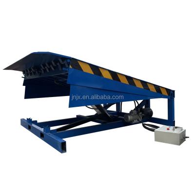 China Widely 6t 8t 10t 12t 15t CE ISO Approved Stationary Hydraulic Fixed Loading Dock Leveler Price for sale