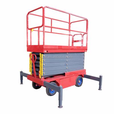 China Easy Operation Safety Convenience 500kg SJY Hydraulic Lift Scissor Platform Lift Mobile Electric Lift for sale