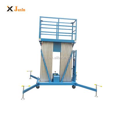 China High Quality Maintenance Factory Double Mast 4-16m Aluminum Alloy Lifting Platform for sale