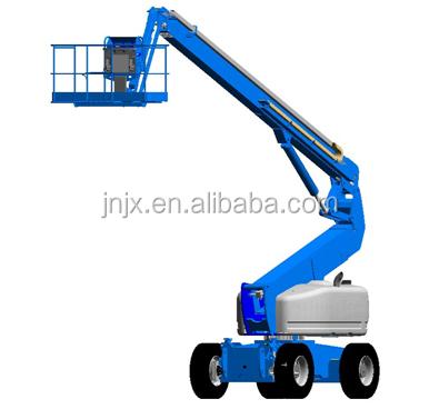 China Easy Operation Safety Convenience 10m-58m Compact Self Propelled Electric Boom Lift Top Selling Articulated Boom Lift for sale