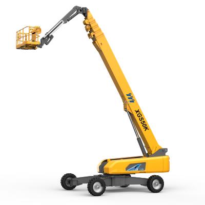 China Safety Easy Operation Boom Lift Man Lift Self Propelled Articulated Aerial Work Rental Platform for sale