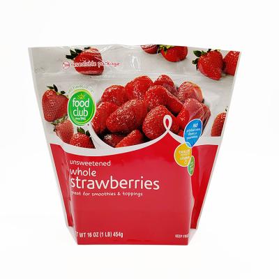 China Recycled Plastic Bag Package Dry Fruit Packing Pouch Pouch Plastic Pack Bag Eco Friendly for sale